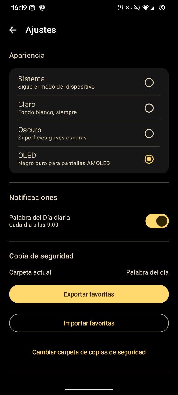 Ajustes